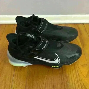 Nike Force Zoom Trout 8 Elite Black White Baseball Cleats Shoe New Men's Size 14
